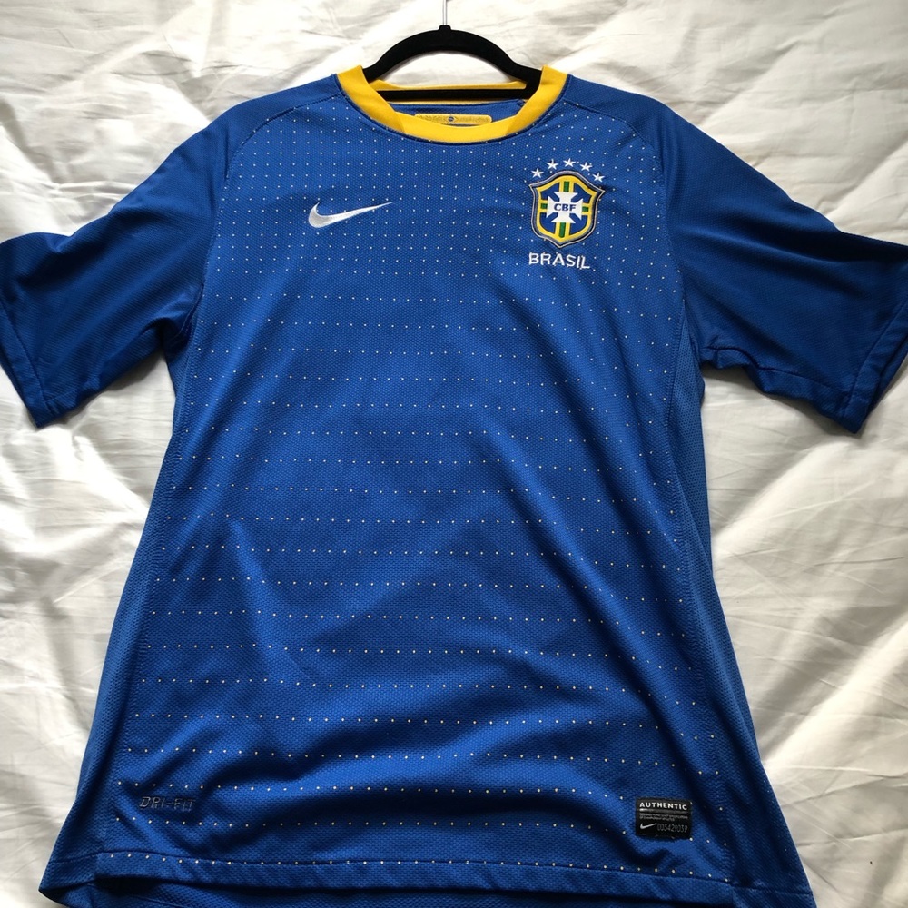 Nike Brazil Jersey (Authentic) in Medium